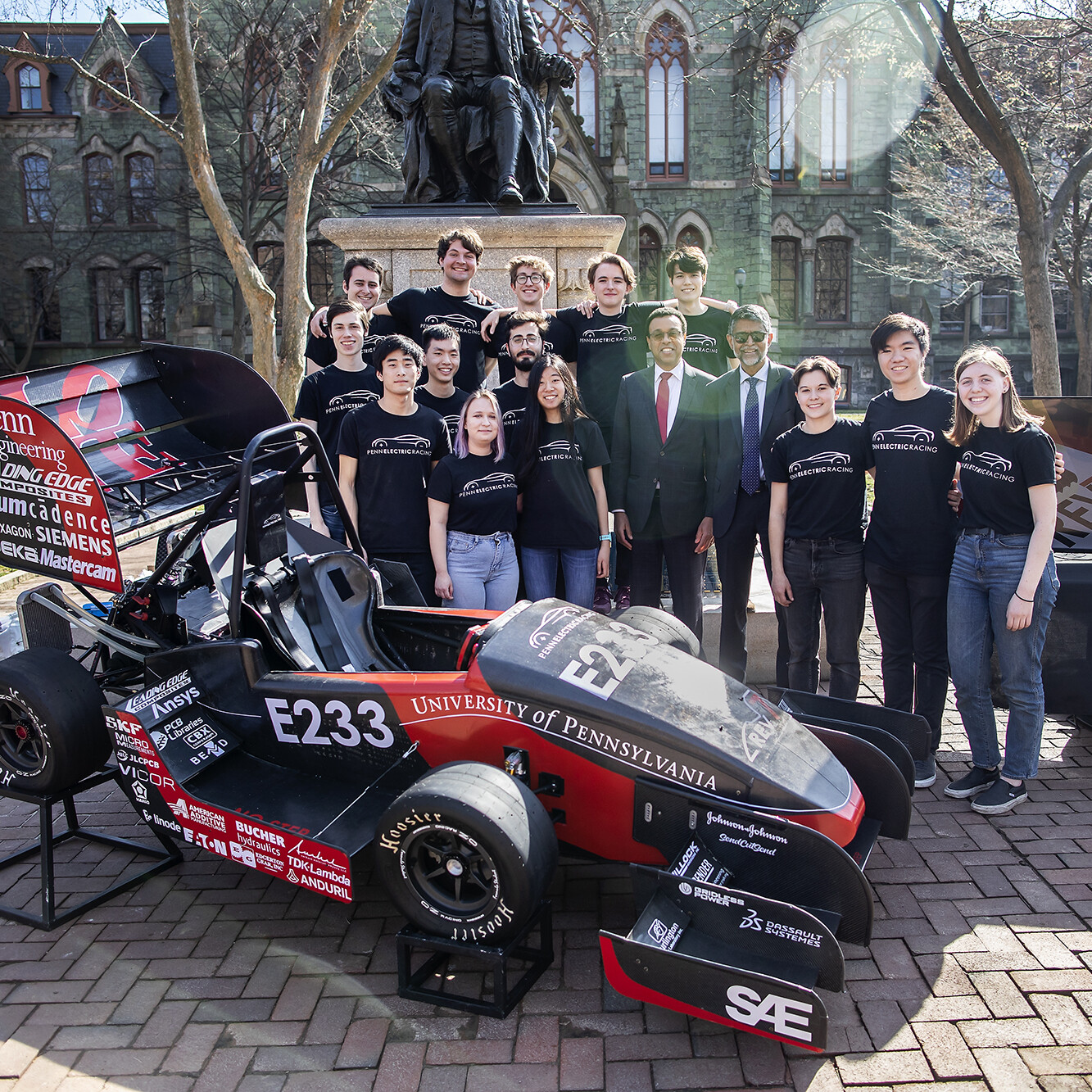 Penn President 2022 Penn Electric Racing Team REV7 Unveiling